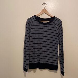 ARITZIA TNA CREW NECK COTTON BLEND SWEATER. Size S